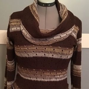 Francesco Cowl Neckline Size M/L Sweater made in Italy